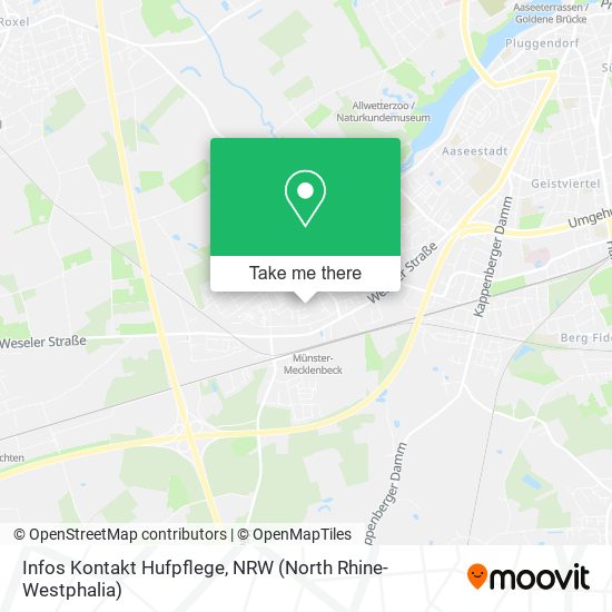 Infos Kontakt Hufpflege map