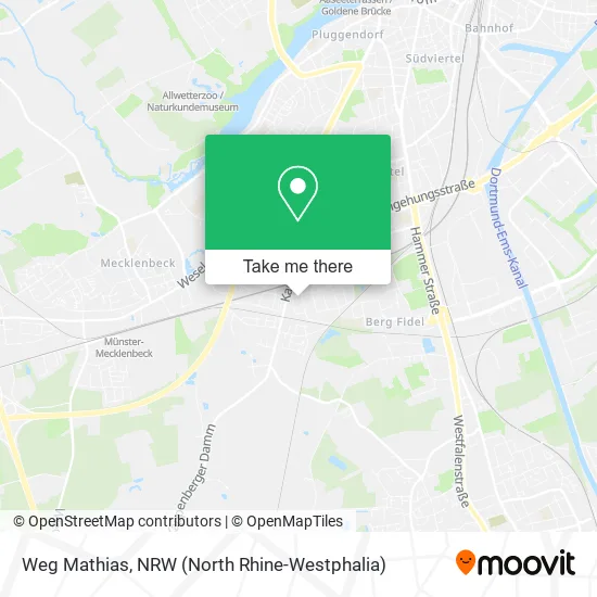 Карта Weg Mathias