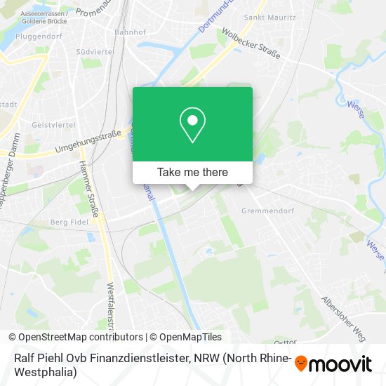 Ralf Piehl Ovb Finanzdienstleister map