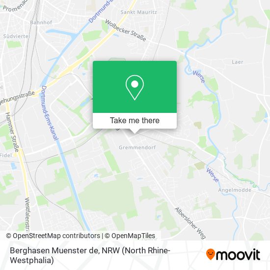 Berghasen Muenster de map