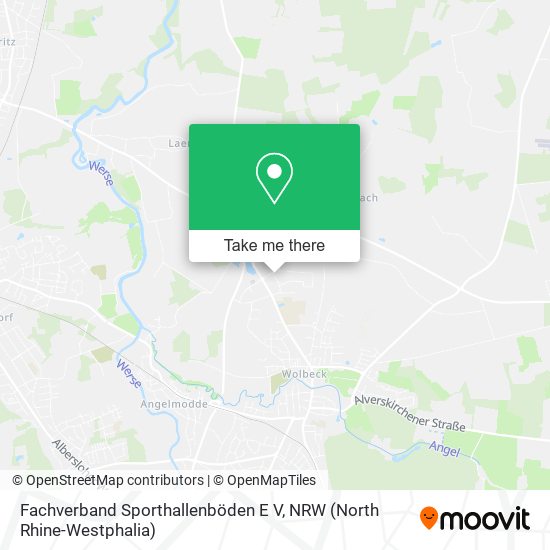 Fachverband Sporthallenböden E V map