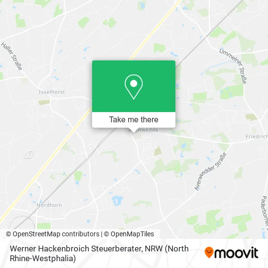 Карта Werner Hackenbroich Steuerberater