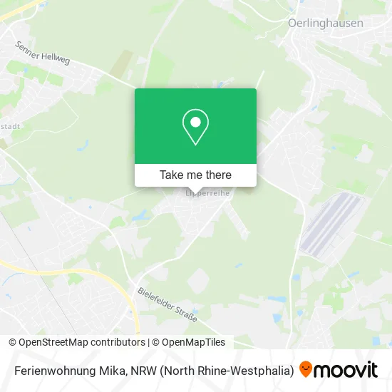 Ferienwohnung Mika map