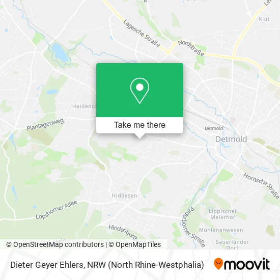 Карта Dieter Geyer Ehlers