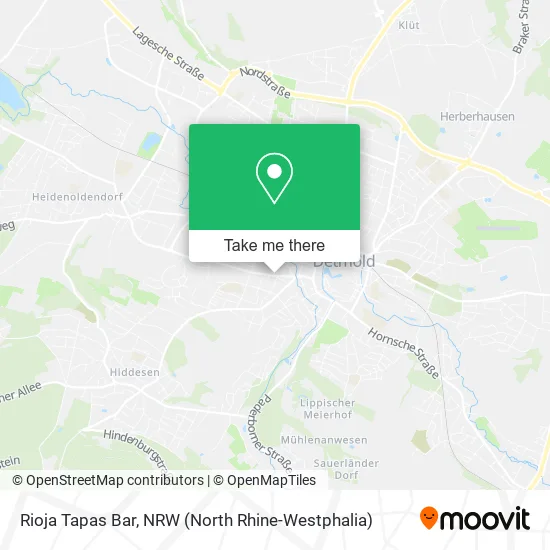 Карта Rioja Tapas Bar