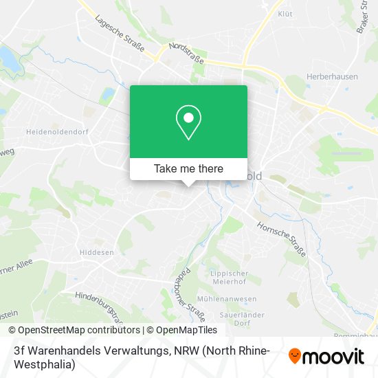 3f Warenhandels Verwaltungs map