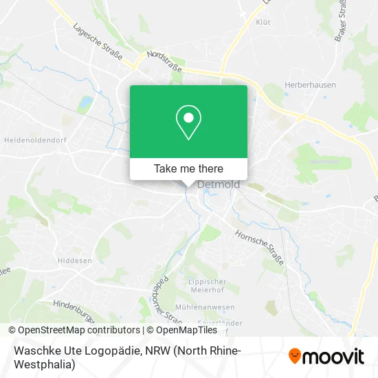 Карта Waschke Ute Logopädie