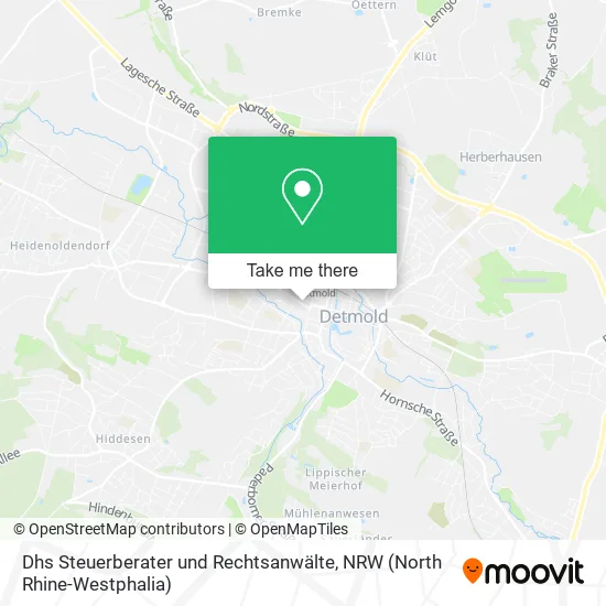 Карта Dhs Steuerberater und Rechtsanwälte