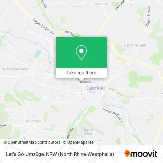 Let's Go-Umzüge map