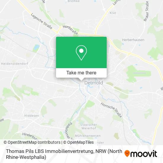 Карта Thomas Pils LBS Immobilienvertretung