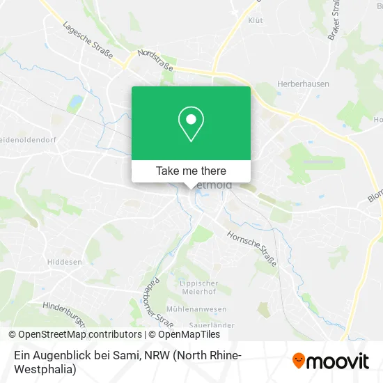 Карта Ein Augenblick bei Sami