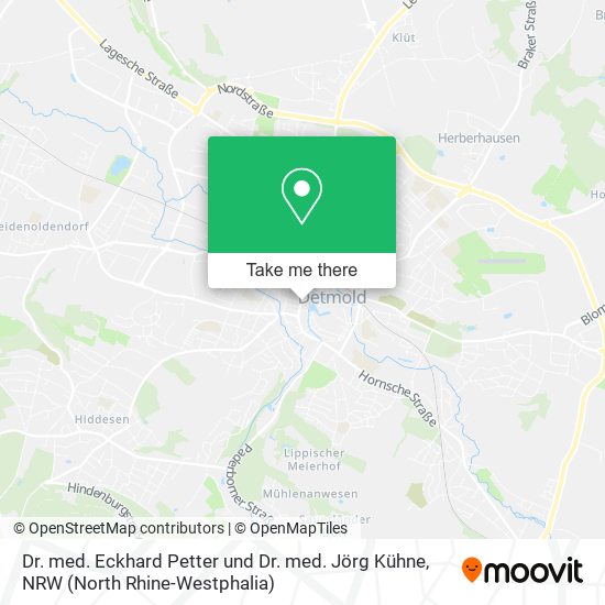 Dr. med. Eckhard Petter und Dr. med. Jörg Kühne map