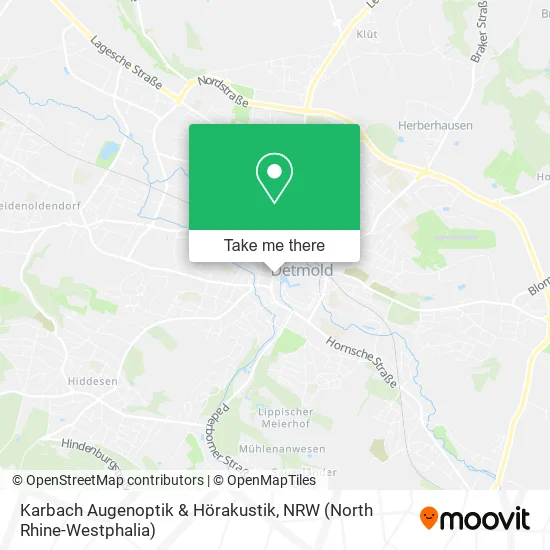 Карта Karbach Augenoptik & Hörakustik