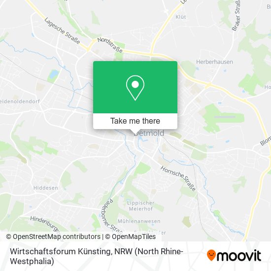 Wirtschaftsforum Künsting map
