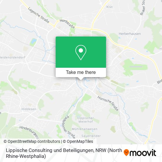 Lippische Consulting und Beteiligungen map