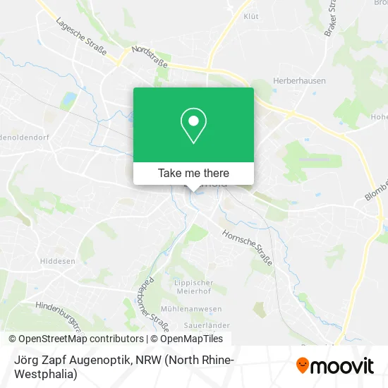 Карта Jörg Zapf Augenoptik