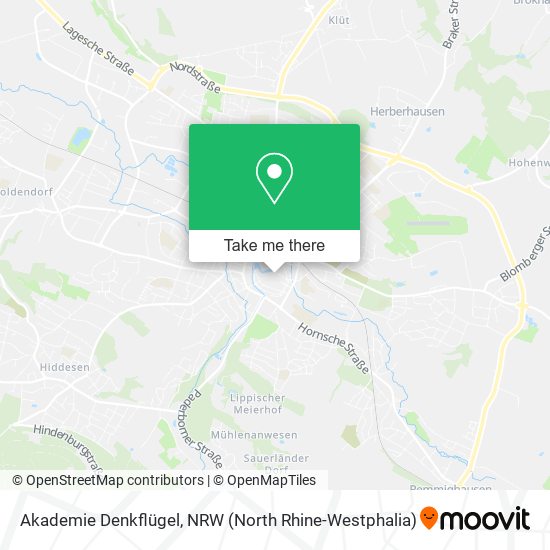 Akademie Denkflügel map