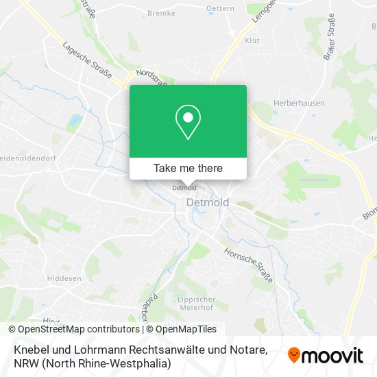 Knebel und Lohrmann Rechtsanwälte und Notare map