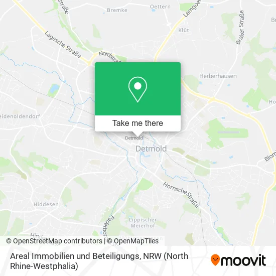 Карта Areal Immobilien und Beteiligungs