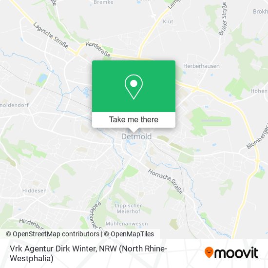Vrk Agentur Dirk Winter map