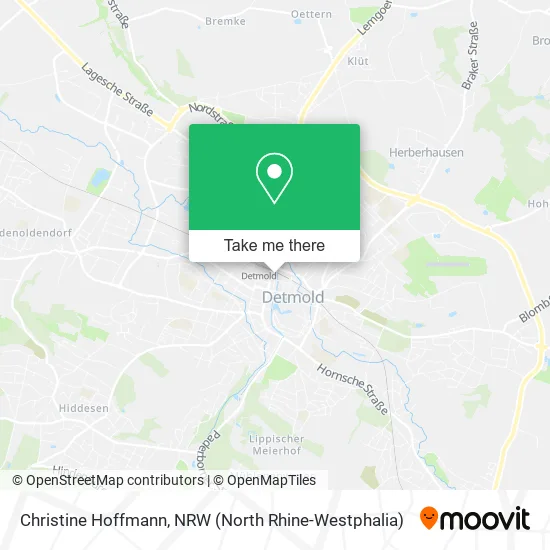 Christine Hoffmann map