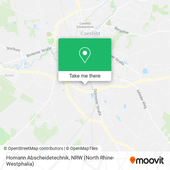 Карта Homann Abscheidetechnik