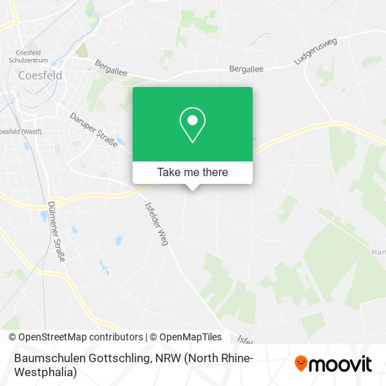 Baumschulen Gottschling map