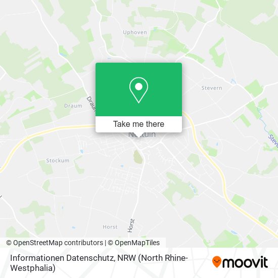 Карта Informationen Datenschutz