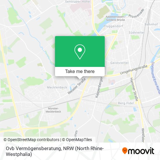 Ovb Vermögensberatung map
