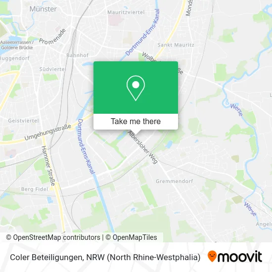 Coler Beteiligungen map