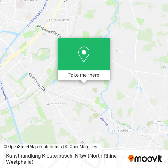 Kunsthandlung Klosterbusch map