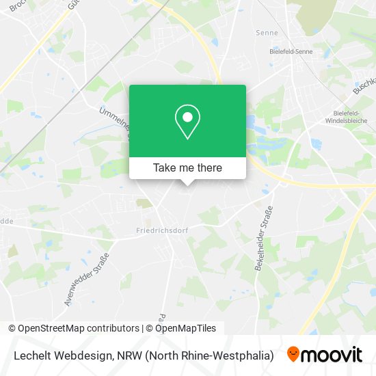 Lechelt Webdesign map