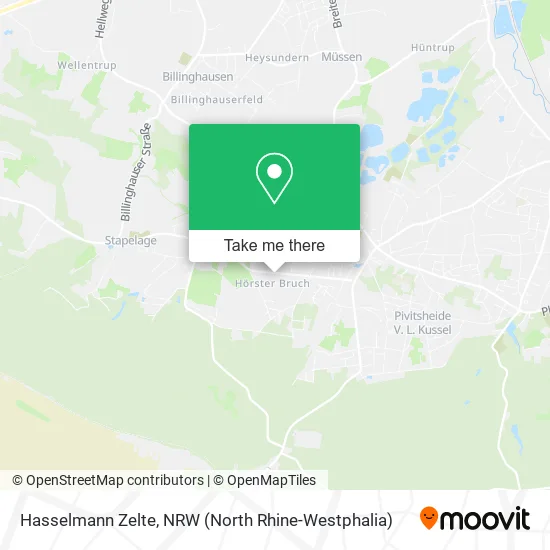 Карта Hasselmann Zelte