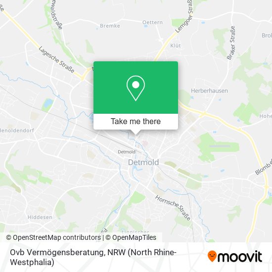 Ovb Vermögensberatung map