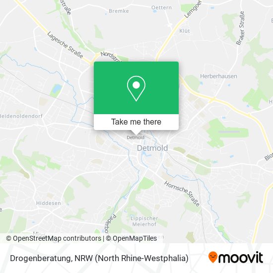 Drogenberatung map