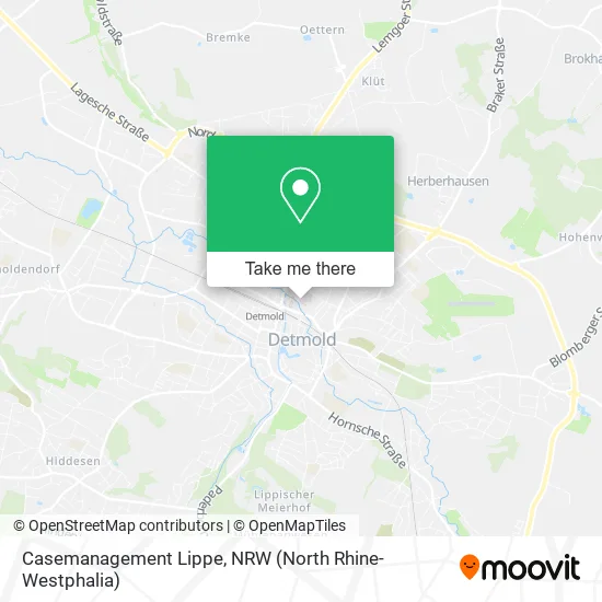 Карта Casemanagement Lippe