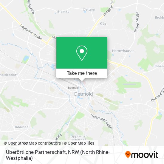 Überörtliche Partnerschaft map