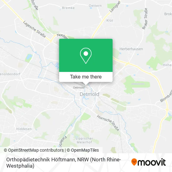 Карта Orthopädietechnik Höftmann