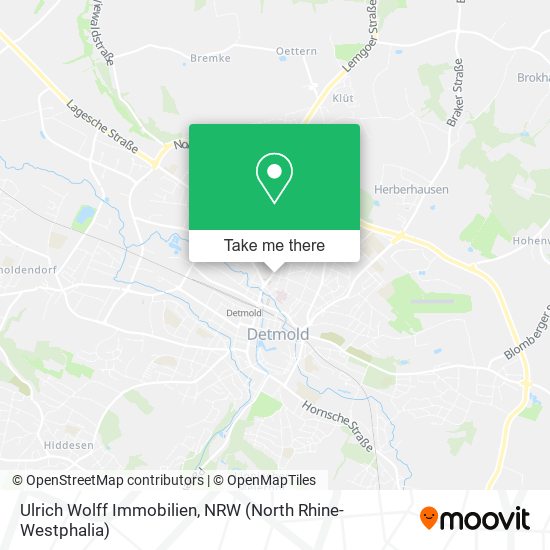 Ulrich Wolff Immobilien map