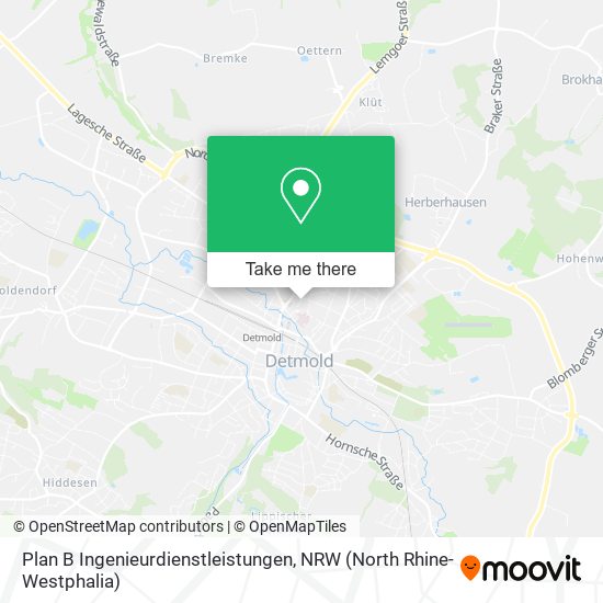 Plan B Ingenieurdienstleistungen map