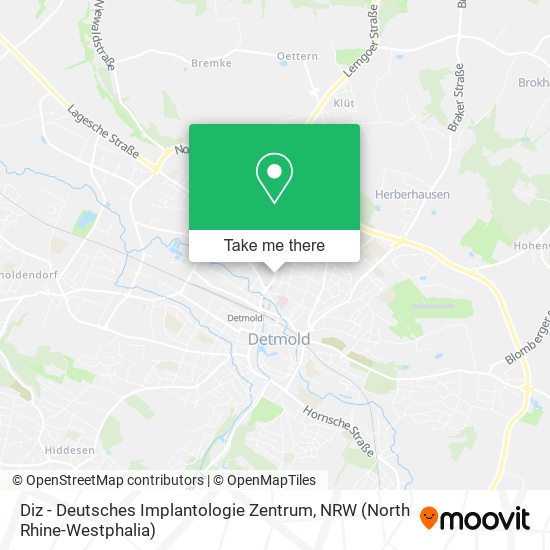 Diz - Deutsches Implantologie Zentrum map