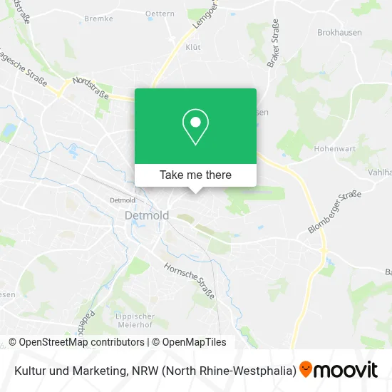 Kultur und Marketing map