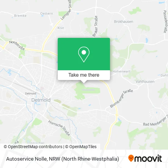 Карта Autoservice Nolle