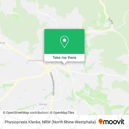Карта Physiopraxis Klenke