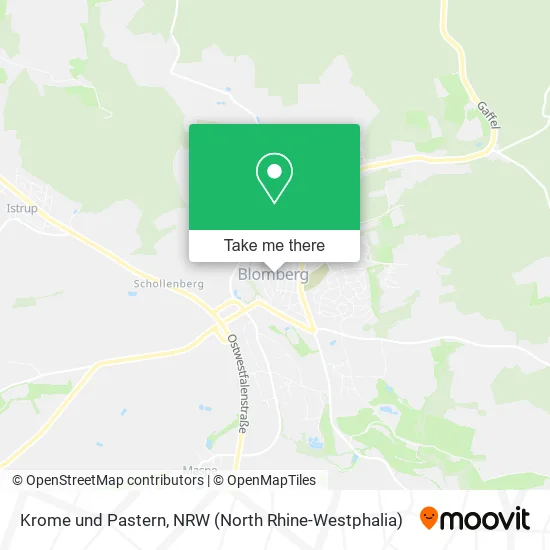 Krome und Pastern map