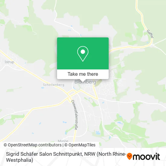 Карта Sigrid Schäfer Salon Schnittpunkt
