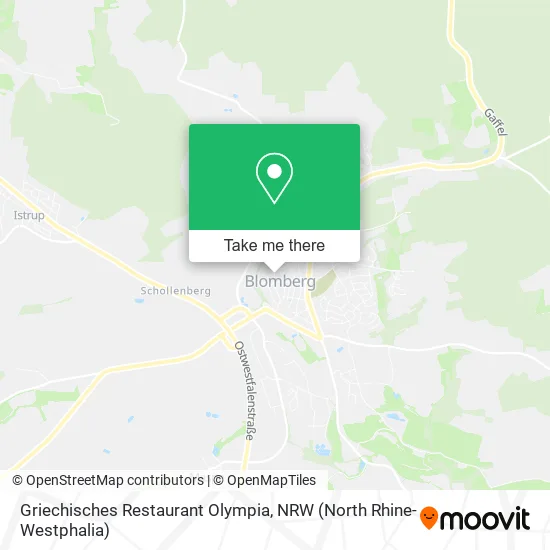 Griechisches Restaurant Olympia map