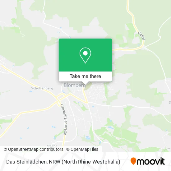 Карта Das Steinlädchen