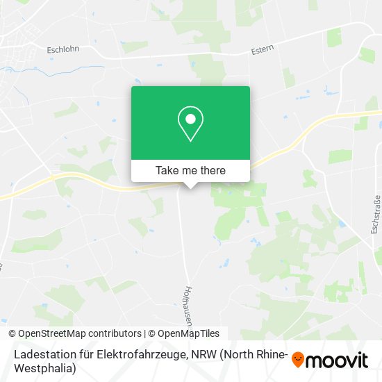 Ladestation für Elektrofahrzeuge map