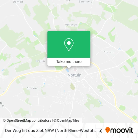 Карта Der Weg Ist das Ziel